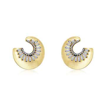 Sunburst Stud Earrings